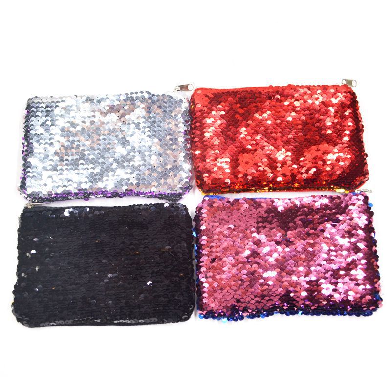 Women Makeup Bag Coin Purse Sequin Zipper Change Purse Kids Girl Women Bling Coin Bag Card Holder Mini Wallet Cosmetic Bags
Women Makeup Bag Coin Purse Sequin Zipper Change Purse Kids Girl Women Bling Coin Bag Card Holder Mini Wallet Cosmetic Bags