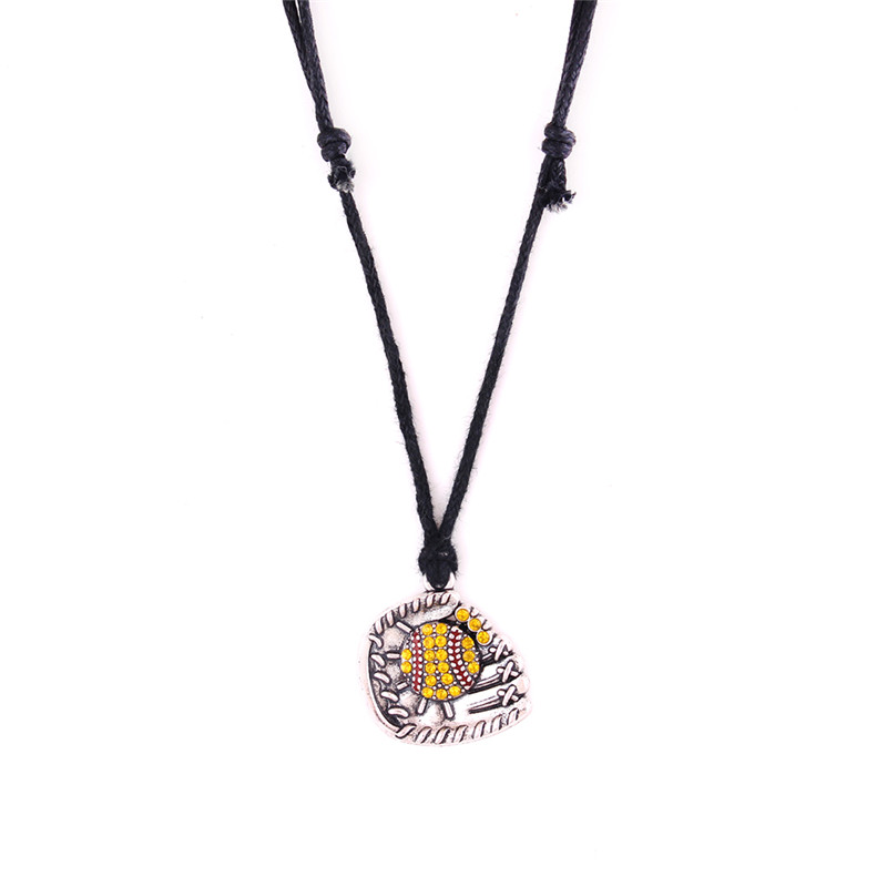Hot Sale 2018 Women Necklace Sporty Jewelry Baseball Glove Pendant Design Rope Chain Suitable Gift Zinc Alloy Provide Dropshipping
Hot Sale 2018 Women Necklace Sporty Jewelry Baseball Glove Pendant Design Rope Chain Suitable Gift Zinc Alloy Provide Dropshipping