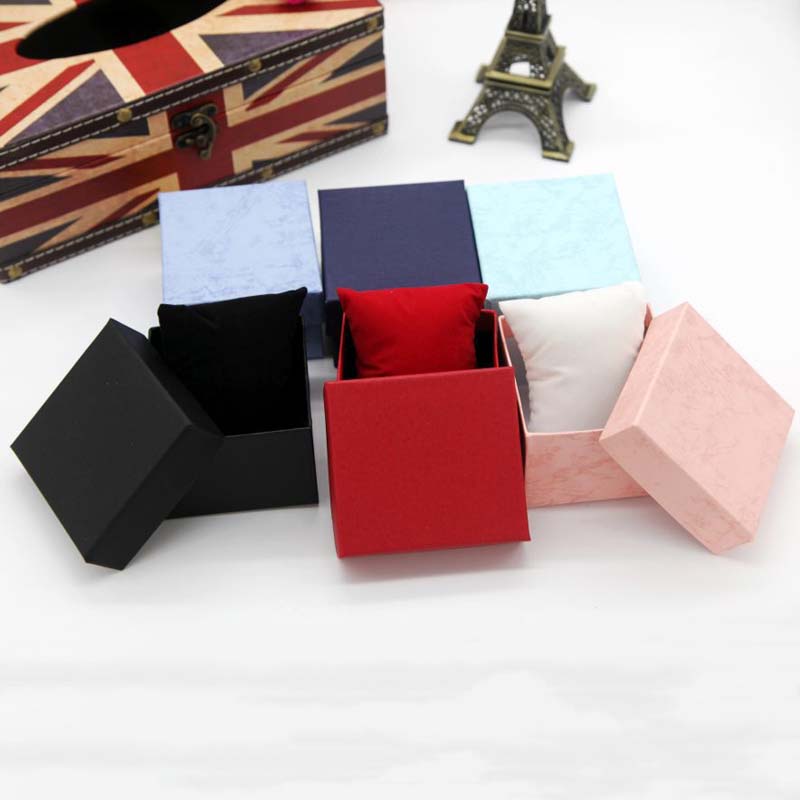 

Durable Presentation Gift Box Case For Bracelet Bangle Jewelry Wrist Watch Boxs Paper Watch Jewelry Package Box