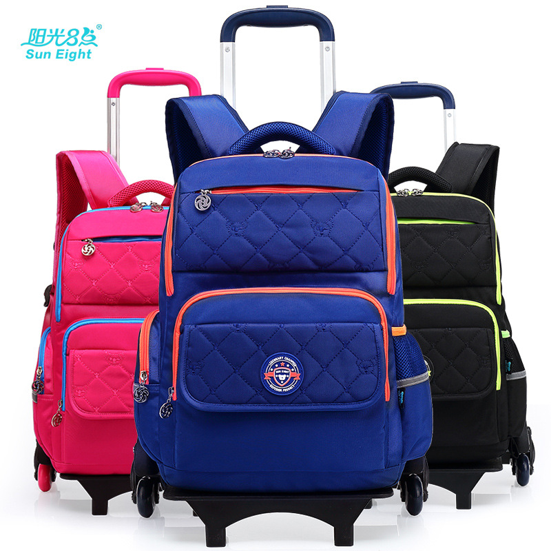 Backpack 6 Wheels Detachable Dual use Kids Travel Trolley Schoolbag Children Waterproof School Bags girls boys Mochila Escolar luggage, Red
Backpack 6 Wheels Detachable Dual use Kids Travel Trolley Schoolbag Children Waterproof School Bags girls boys Mochila Escolar luggage, Red