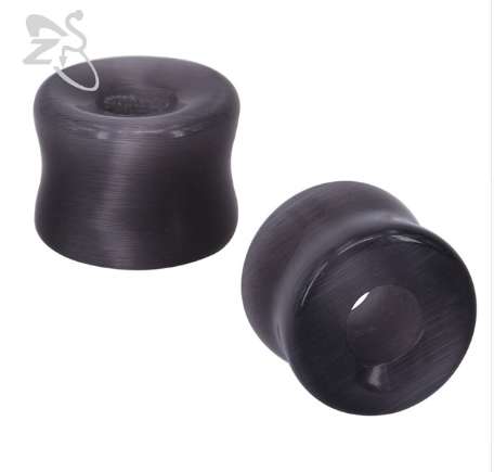 7 Colors Stone Ear Plug Double Flared Natural Stone Ear Tunnels Plugs Ear Gauges Stretcher Expander Flesh Body Piercing Jewery