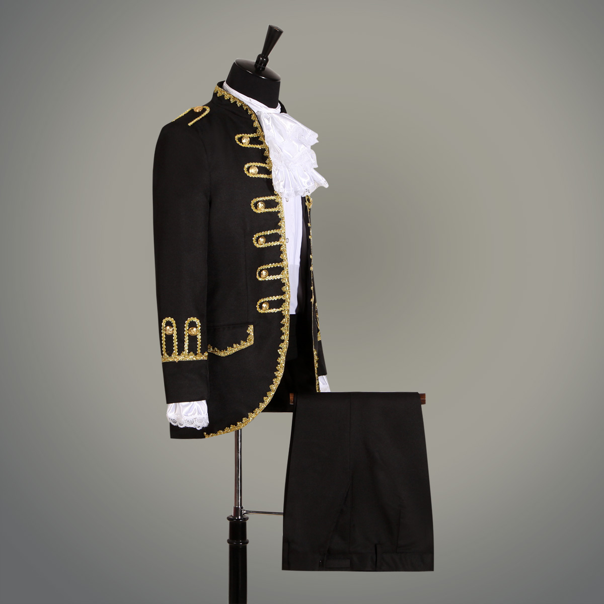 New Style Black Groom Tuxedos Men Court suit Formal Suits Excellent Men Wear Wedding Prom Dinner Costumes Suit Custom Made(Jacket+Pants) 61, Same as image
New Style Black Groom Tuxedos Men Court suit Formal Suits Excellent Men Wear Wedding Prom Dinner Costumes Suit Custom Made(Jacket+Pants) 61, Same as image