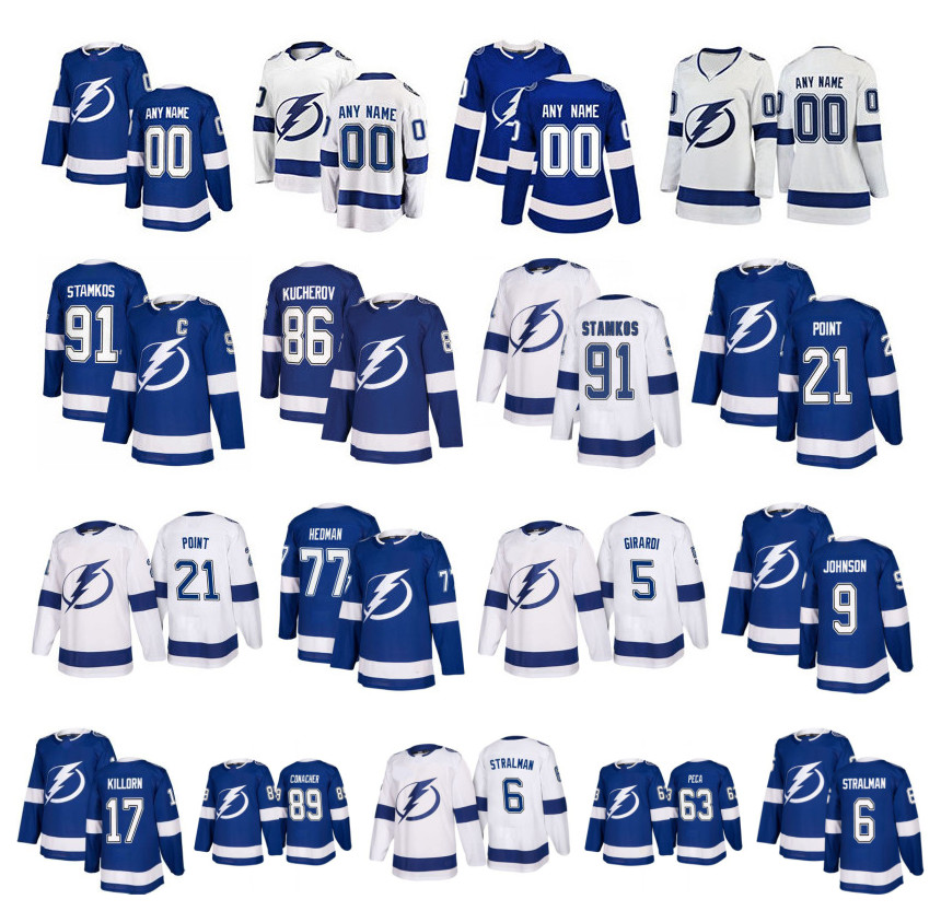 Customized Tampa Bay Lightning Jersey Steve Stamkos Nikita Kucherov Victor Hedman Vasilevskiy Point Girardi Gourde Johnson Stitched Hockey, Women's white size s m l xl
Customized Tampa Bay Lightning Jersey Steve Stamkos Nikita Kucherov Victor Hedman Vasilevskiy Point Girardi Gourde Johnson Stitched Hockey, Women's white size s m l xl
