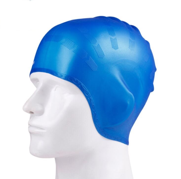 Swimming Caps Wholesale silicone professional adult swim caps swimming caps Women long hair ear protectors water pool waterproof adult hat