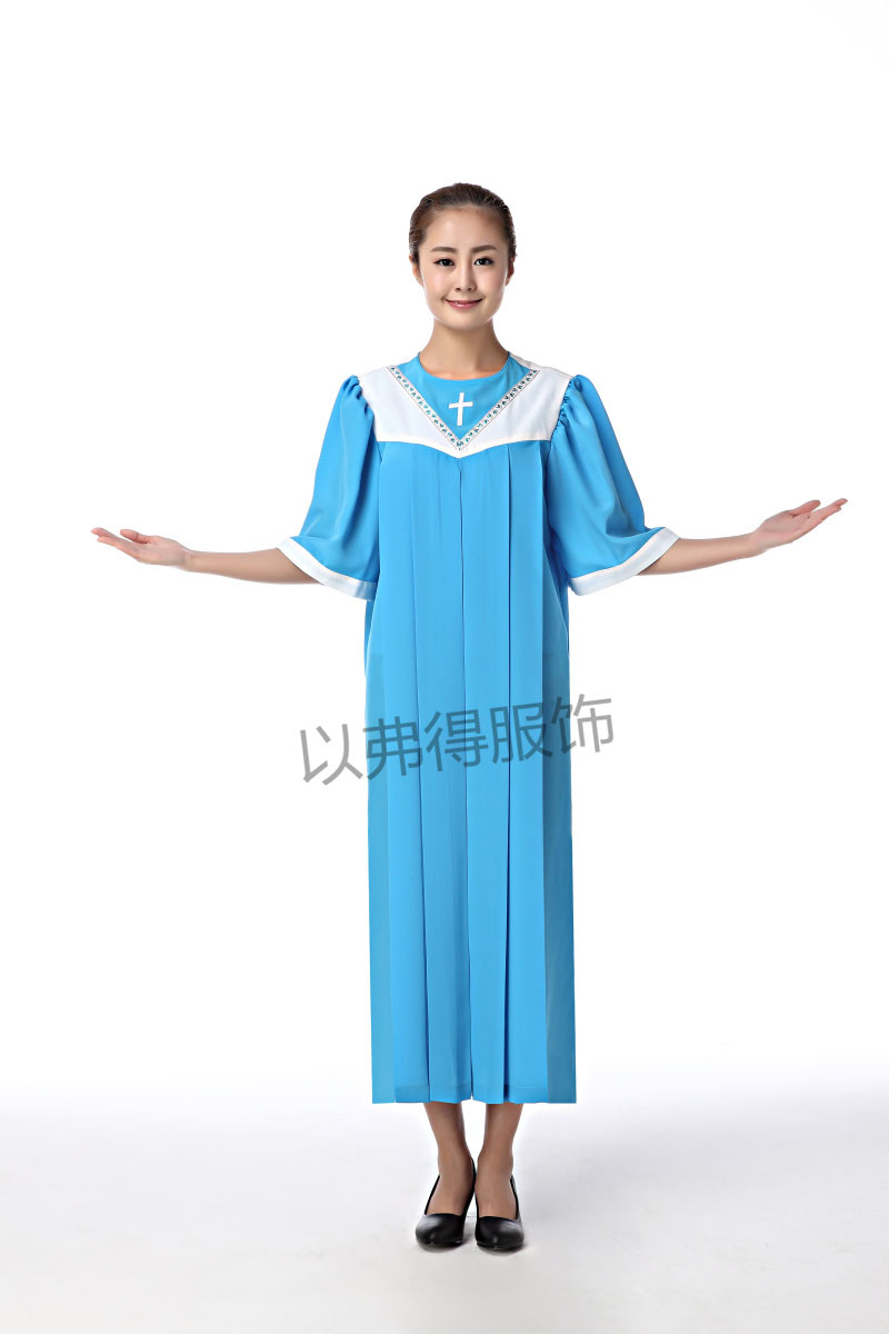 Christian Church Choir Dress Clothing Christian church Wear for women Christian Robe Cosplay Pious Priest Costume Christianity gown robe
Christian Church Choir Dress Clothing Christian church Wear for women Christian Robe Cosplay Pious Priest Costume Christianity gown robe