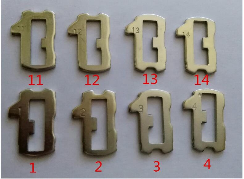 COPPER Car Lock Reed HU66 Plate For AUDI VW Volkswagen Plate NO 1.2.3.4,11.12.13.14 Each 25PCS For VW Lock Repair Kits
COPPER Car Lock Reed HU66 Plate For AUDI VW Volkswagen Plate NO 1.2.3.4,11.12.13.14 Each 25PCS For VW Lock Repair Kits