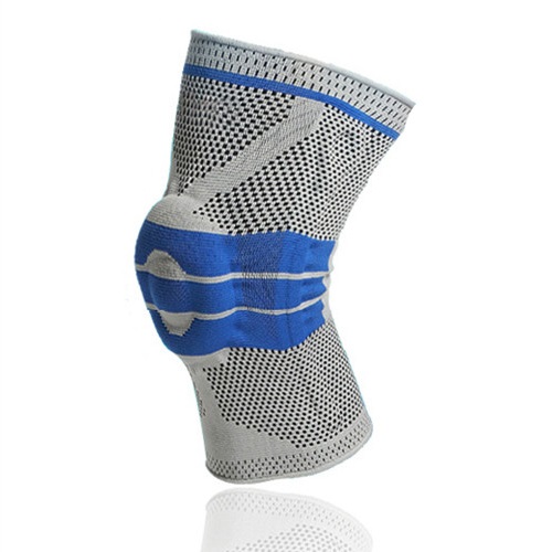 1 Pcs Basketball Knee Pad Sport Safety Football Volleyball Silicone Knee Brace Tape Knee Support Calf Protection L389