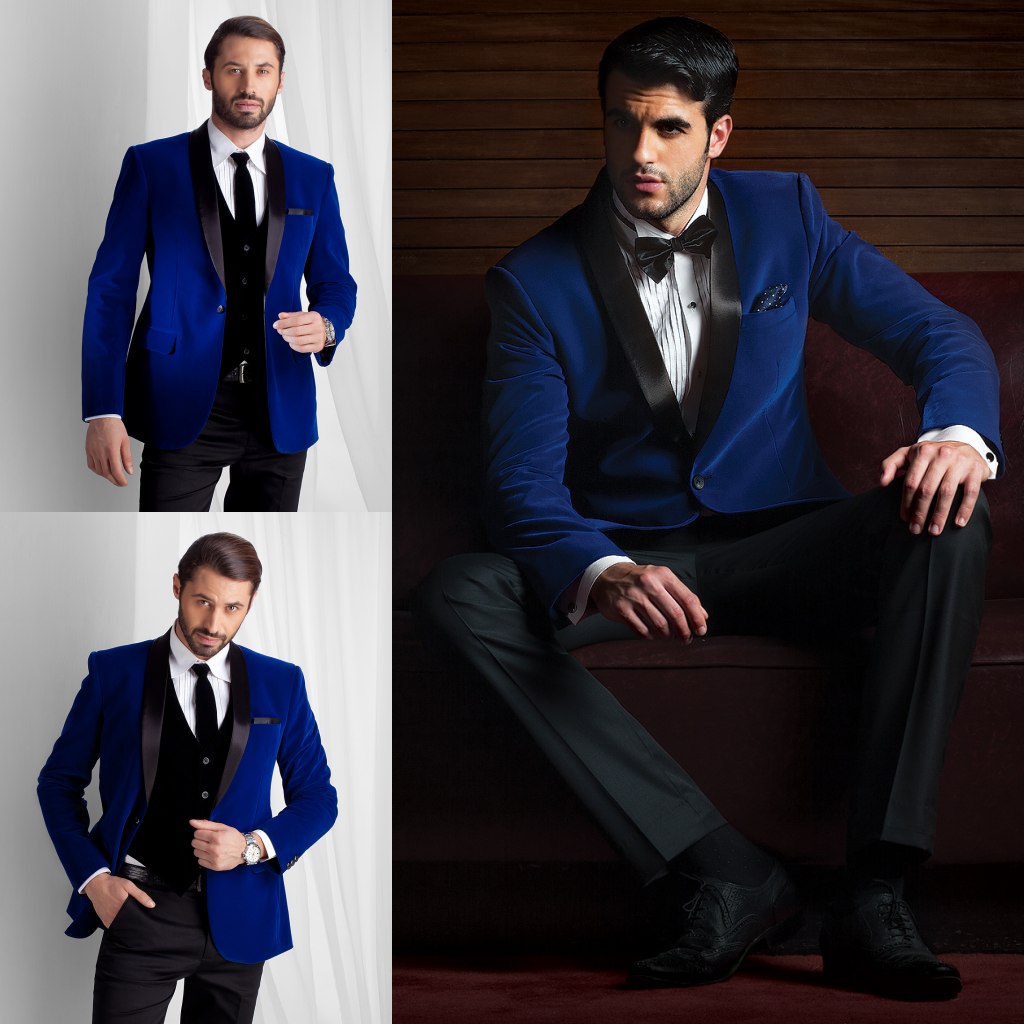 Royal Blue Slim Fit Wedding Tuxedos Custom Made Suits For Men Groomsmen Suit Three Pieces Peaked Lapel Formal Suits(Jacket+Pants+Vest), Gray
Royal Blue Slim Fit Wedding Tuxedos Custom Made Suits For Men Groomsmen Suit Three Pieces Peaked Lapel Formal Suits(Jacket+Pants+Vest), Gray