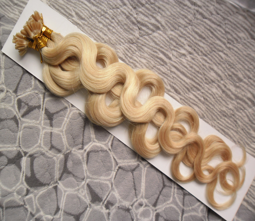 U Tip Hair Extensions Human Body Wave Keratin pre bonded fusion hair extensions 100g keratin stick tip human hair extensions