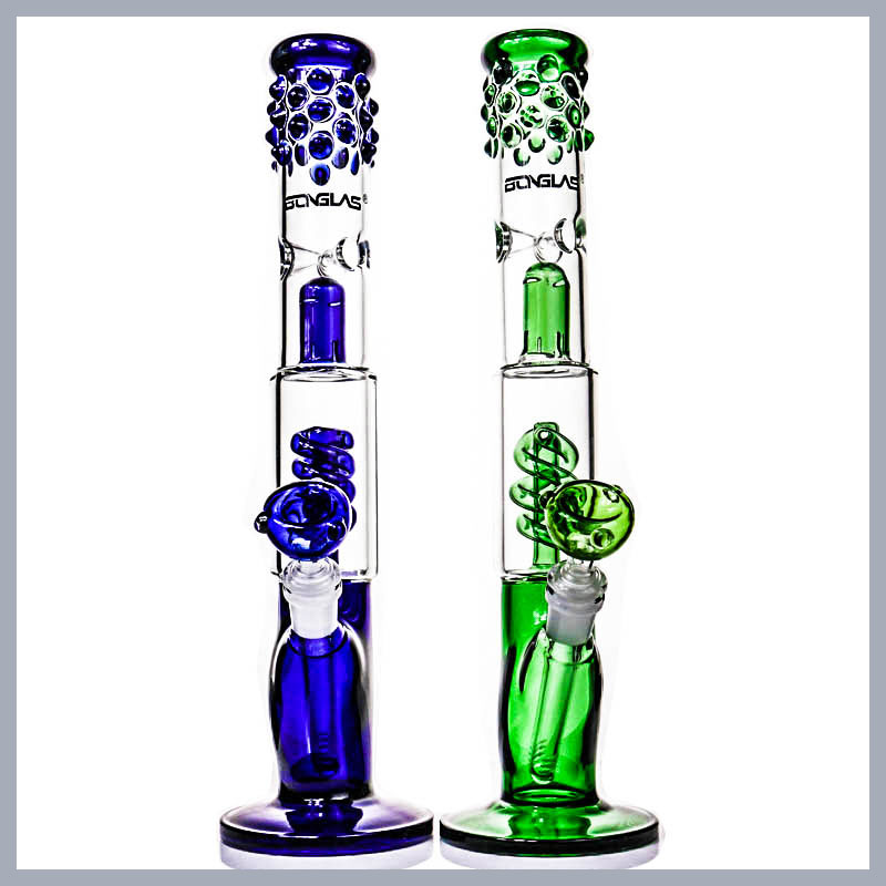 BONGLAS Glass Bong "Slender Sarah" Hookahs innovative details Percolator Ice-compartment water pipe stylish heavry 15" downstem hookah
BONGLAS Glass Bong "Slender Sarah" Hookahs innovative details Percolator Ice-compartment water pipe stylish heavry 15" downstem hookah