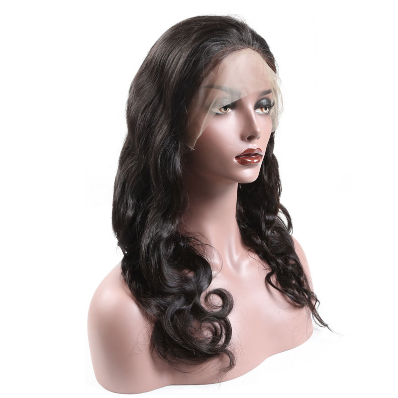 Whloesale Cheap Virgin Hair Water Wave Full Lace Wigs with Baby Hair Brazilian Glueless Lace Front Human Hair Lace Wigs for Black Women