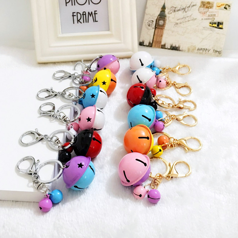 New Style Small bell Keychain Fur Key chains Diy Candy Colors Keyring For Women/Girl Birthday Christmas Gift
New Style Small bell Keychain Fur Key chains Diy Candy Colors Keyring For Women/Girl Birthday Christmas Gift