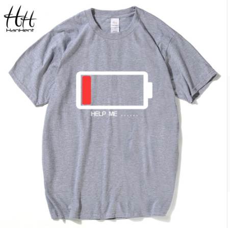 Hanhent Men T shirt Letters HELP ME Energy Low TShirt Male Battery Funny Cotton Tops Tees Boys 3D Fashion Summer Paried Tshirts
Hanhent Men T shirt Letters HELP ME Energy Low TShirt Male Battery Funny Cotton Tops Tees Boys 3D Fashion Summer Paried Tshirts