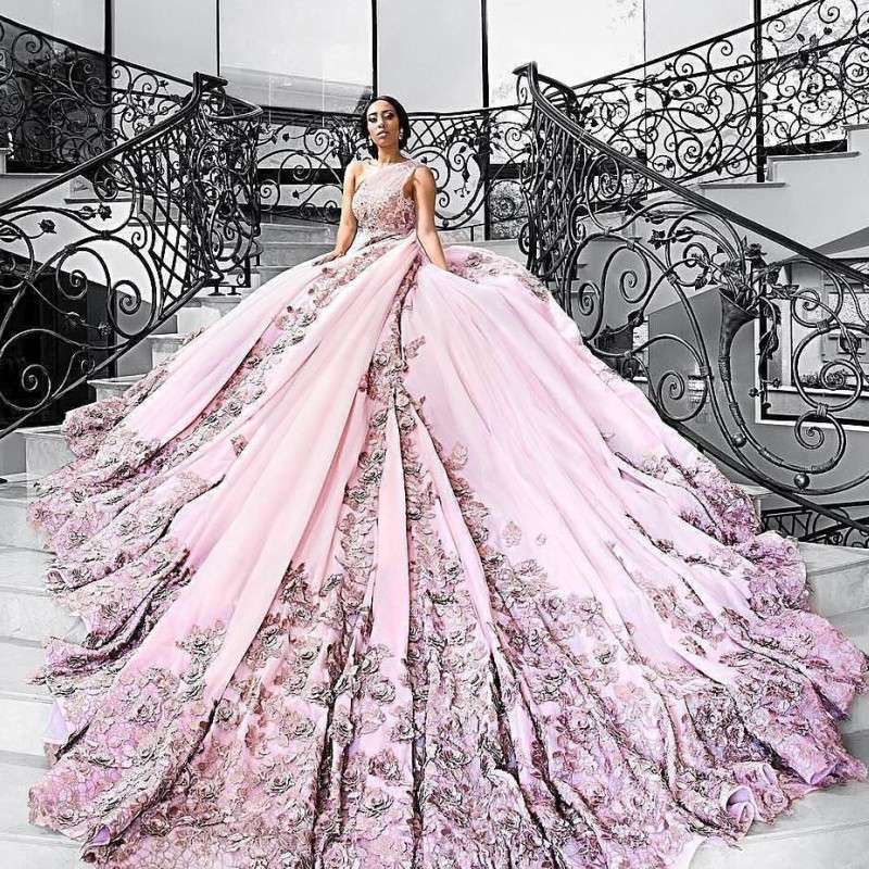 Fashion One Shoulder Wedding Dresses With 3D Floral Applique 2018 Glamorous Beads Colorful Tulle Wedding Gown Sexy Plus Size Wedding Dress, Red
Fashion One Shoulder Wedding Dresses With 3D Floral Applique 2018 Glamorous Beads Colorful Tulle Wedding Gown Sexy Plus Size Wedding Dress, Red