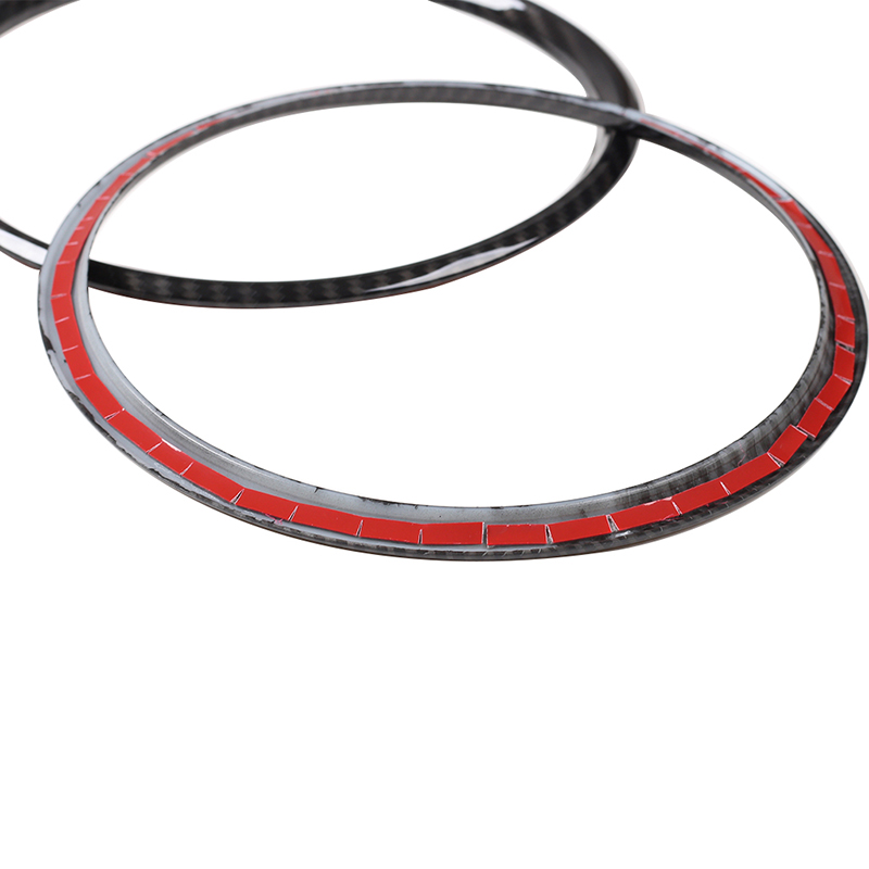 Car Door Speaker Trim Ring Decoration Bezel for Ford Mustang Interior Accessories