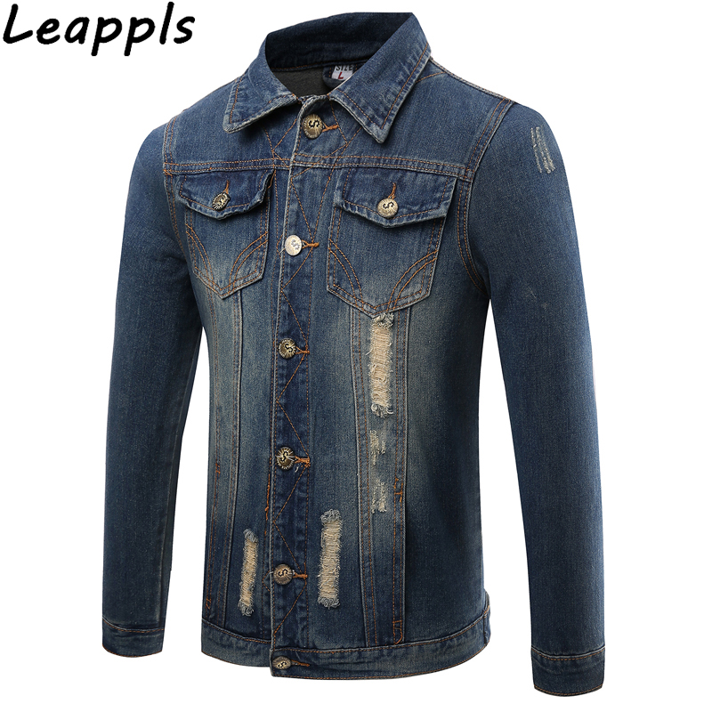 Leappls denim Jackets Mens Cotton Fashion Hollow Out Patchwork England Style mens denim Outerwear tops jaqueta masculina Coats, Dark blue
Leappls denim Jackets Mens Cotton Fashion Hollow Out Patchwork England Style mens denim Outerwear tops jaqueta masculina Coats, Dark blue