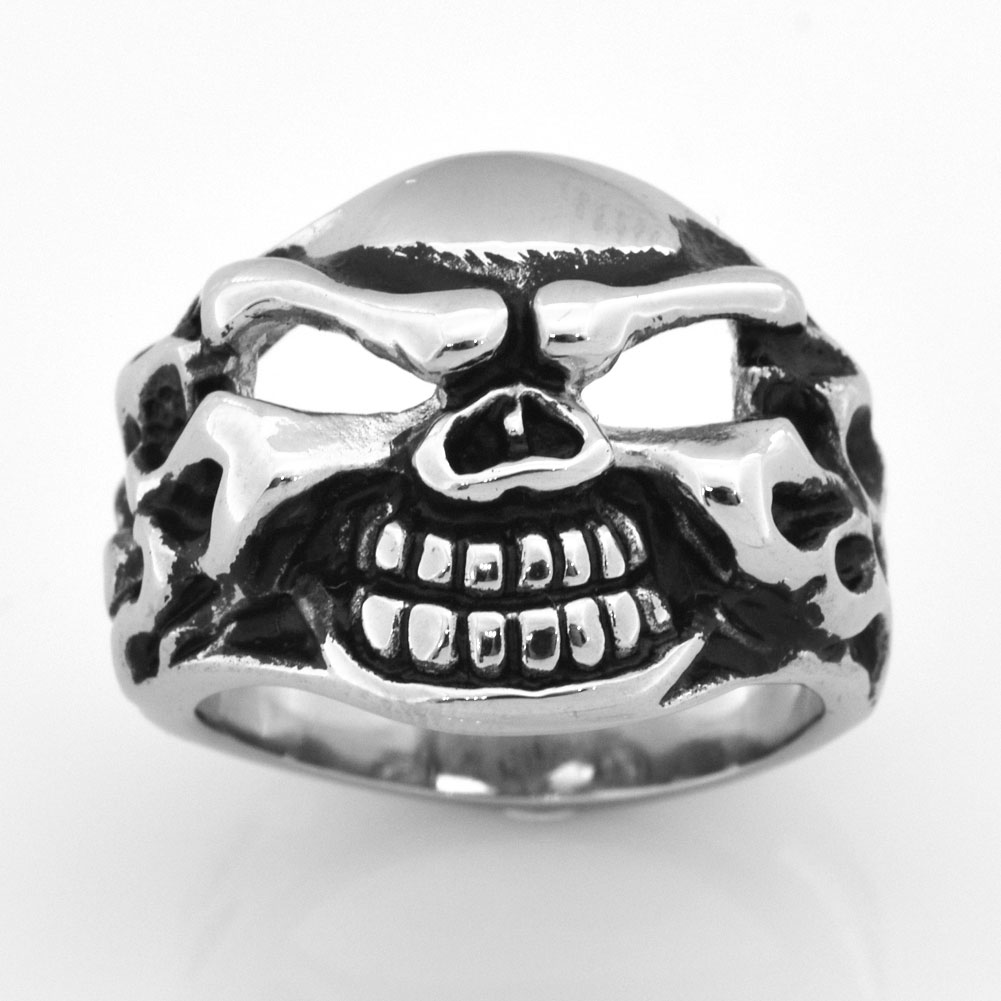 FANSSTEEL STAINLESS STEEL punk vintage mens or womens JEWELRY GHOST SKULL SIGNET RING MEDALLION SKELETON GOTHIC BIKER RING FSR00W91
FANSSTEEL STAINLESS STEEL punk vintage mens or womens JEWELRY GHOST SKULL SIGNET RING MEDALLION SKELETON GOTHIC BIKER RING FSR00W91