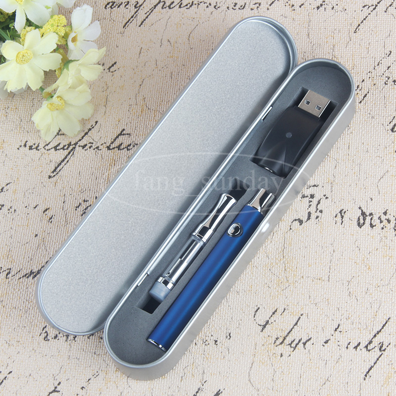 2019 Vape Pen Metal Case Stater Kit Wax Oil Vaporizer Cartridges Glass Ceramic Coil E Cigs 510 Variable Voltage Preheating 350 mAh Battery
2019 Vape Pen Metal Case Stater Kit Wax Oil Vaporizer Cartridges Glass Ceramic Coil E Cigs 510 Variable Voltage Preheating 350 mAh Battery