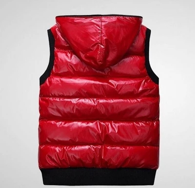 Women's autumn and winter vest 2015 new Slim hooded cotton fashion glossy female models down vest waistcoat vest DF-227