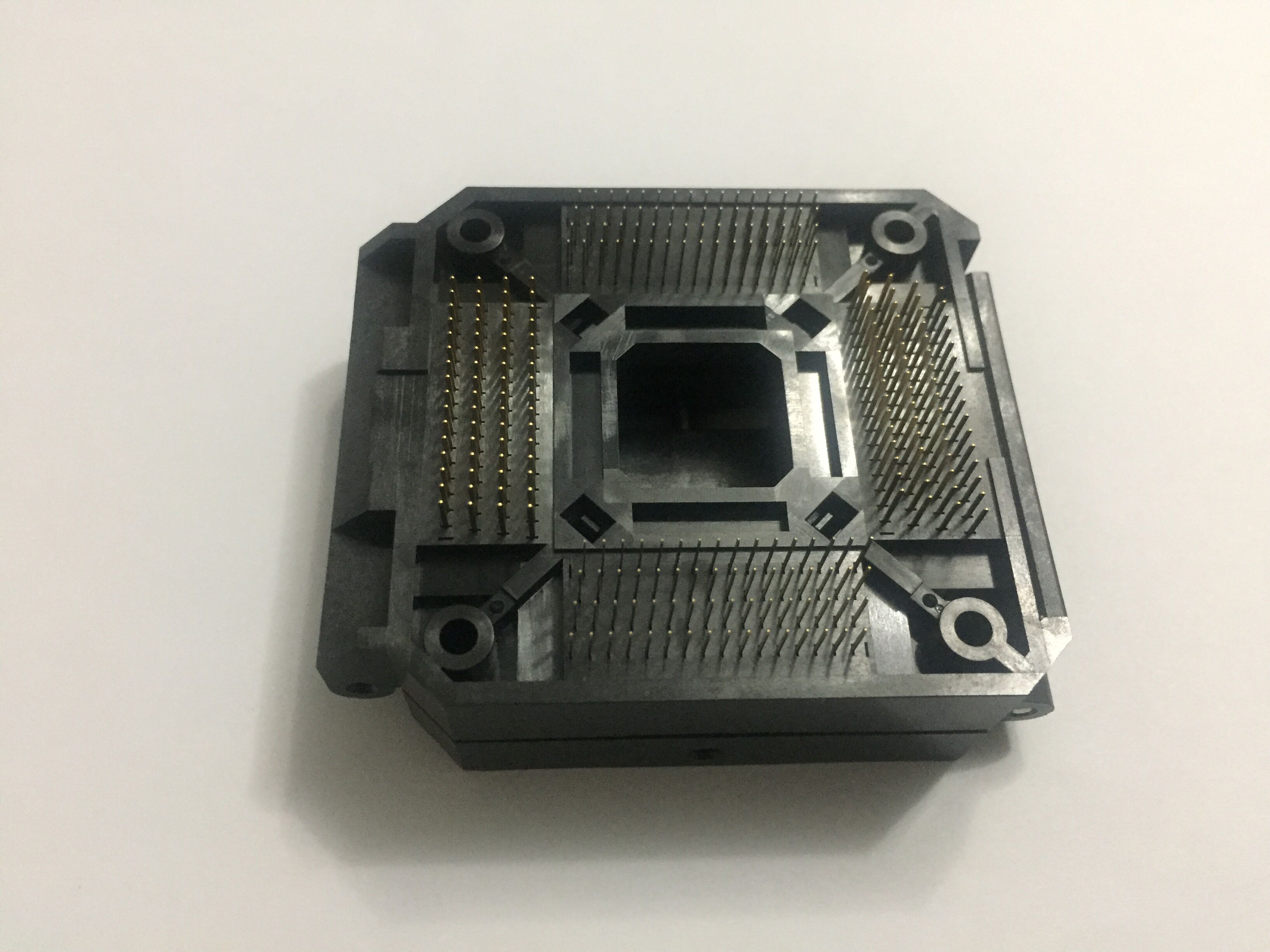 Yamaichi IC Test Socket IC51-2564-1668-10 LQFP256P 0.4mm Pitch 28x28mm Burn in Socket
