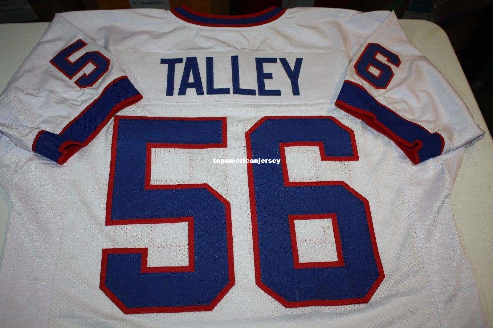 Cheap Retro DARRYL TALLEY #56 CUSTOM Top S-5XL,6XL MITCHELL & NESS Jersey white Stitching men's Football Jerseys Running, Black;blue 
Cheap Retro DARRYL TALLEY #56 CUSTOM Top S-5XL,6XL MITCHELL & NESS Jersey white Stitching men's Football Jerseys Running, Black;blue