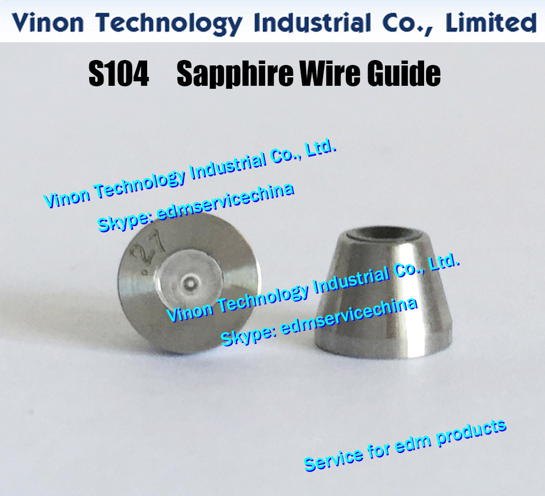 Ø0.27mm edm Wire Guide (Sapphire) S104 3080224, Upper Dies B (Sapphire) 0200113 for AQ,A,EPOC edm machine EDM Sapphire Guide D=0.27mm
Ø0.27mm edm Wire Guide (Sapphire) S104 3080224, Upper Dies B (Sapphire) 0200113 for AQ,A,EPOC edm machine EDM Sapphire Guide D=0.27mm