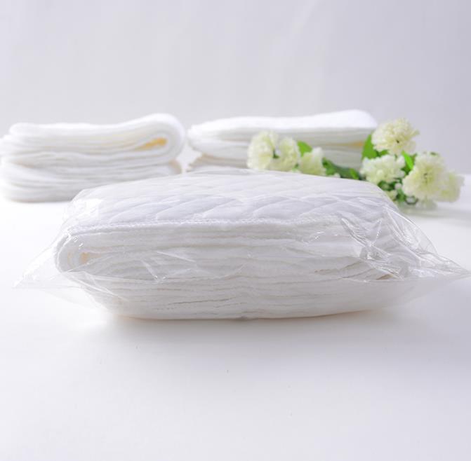 5 Pcs Baby Nappies 3 Layers Cotton Insert Reusable Baby Infant Newborn Cloth Diaper Nappy Liners Insert hot sale