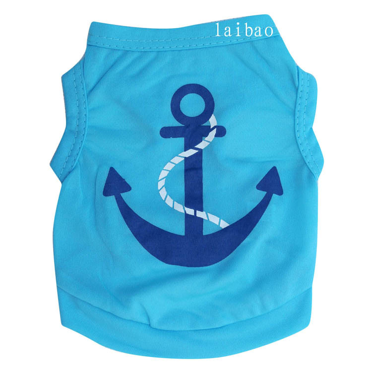 8Pcs/lot Cute Pet Dog Clothes For Small Dogs Soft Cotton Pet T shirt Vest Summer Puppy Cat Clothing Chihuahua, Blue
8Pcs/lot Cute Pet Dog Clothes For Small Dogs Soft Cotton Pet T shirt Vest Summer Puppy Cat Clothing Chihuahua, Blue