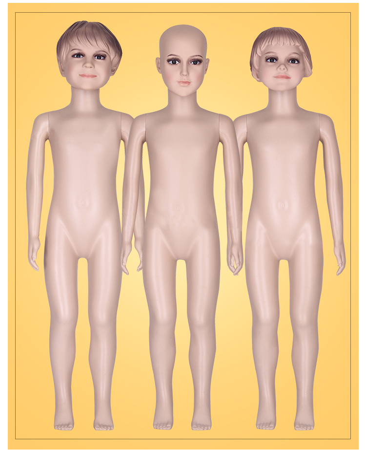 New Style Factory Direct Sell Skin Color Child Mannequin Full Body Child Model Hot Sale
New Style Factory Direct Sell Skin Color Child Mannequin Full Body Child Model Hot Sale
