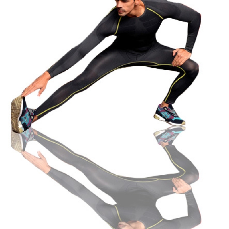 1 Pant Mens Running Tights Compression Running Leggings Sports Trousers Gym Sports bottoms Clothes Y1890402