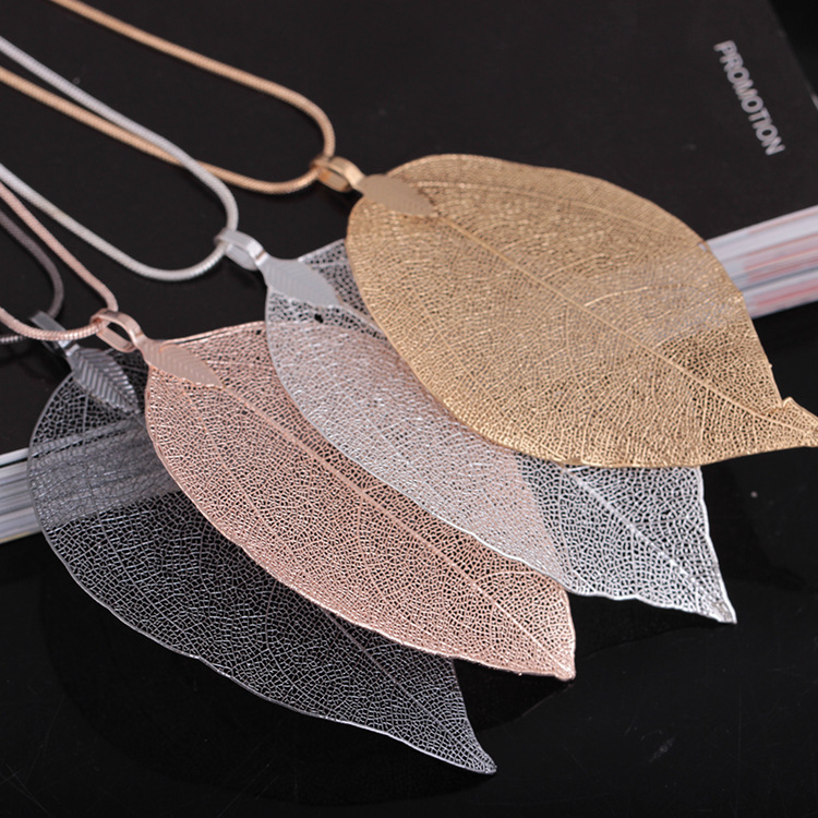 Gold Chain Necklace Fashion Women Men Jewelry Maxi Necklace Rose Gold Color Chain Real Charm Pendant Necklaces & Pendants Leaf Necklace
Gold Chain Necklace Fashion Women Men Jewelry Maxi Necklace Rose Gold Color Chain Real Charm Pendant Necklaces & Pendants Leaf Necklace