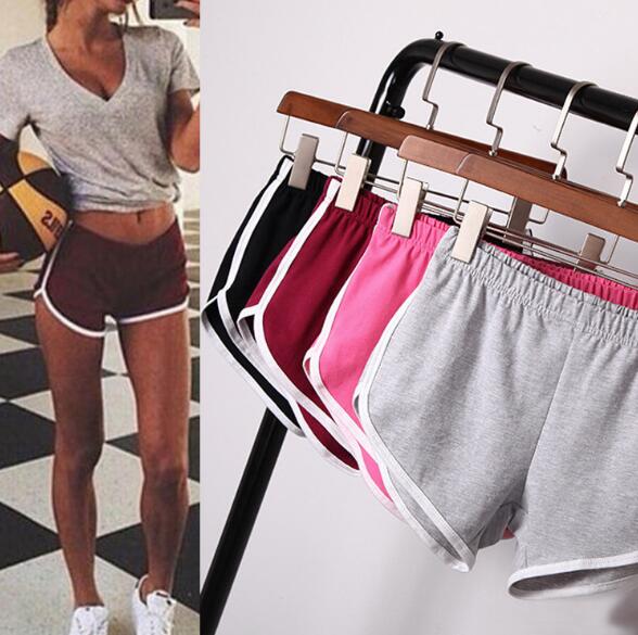 2018 New Women's Clothing Hot pants running shorts female home yoga beach pants fitness casual stretch ladies shorts, Brown
2018 New Women's Clothing Hot pants running shorts female home yoga beach pants fitness casual stretch ladies shorts, Brown