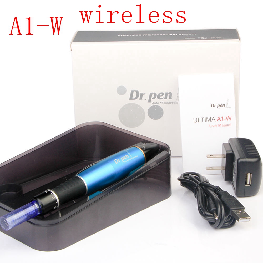 High Quality!!! Wireless Rechargeable Auto Derma Pen Stamp Micro Needle Roller Dr.pen A1W Facial Beauty Care Anti Spot Scar Makeup
High Quality!!! Wireless Rechargeable Auto Derma Pen Stamp Micro Needle Roller Dr.pen A1W Facial Beauty Care Anti Spot Scar Makeup