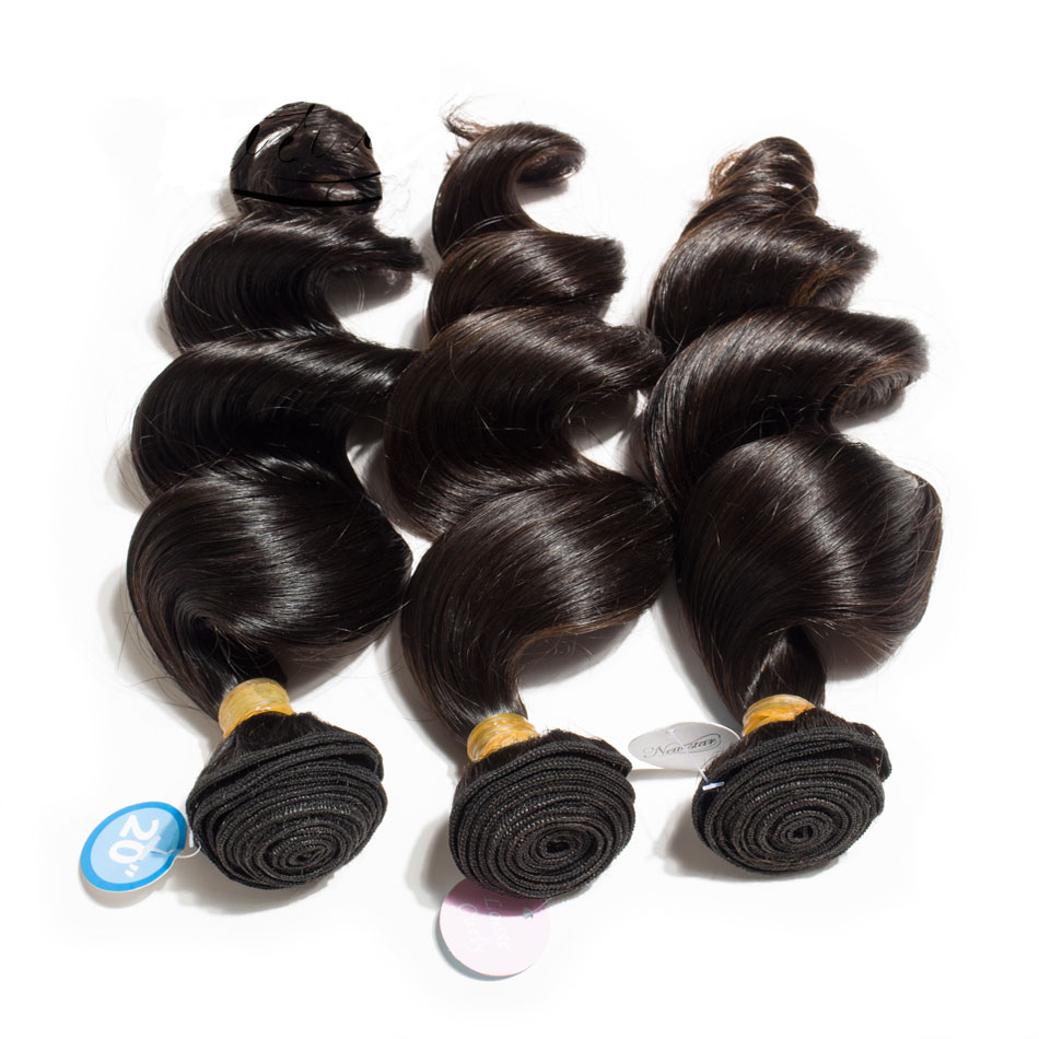 Brazilian Loose Wave Virgin Hair 3/4Bundles Best 10A Unprocessed Peruvian Indian Malaysian Human Hair Weave Natural Color Can Bleach Can Dye