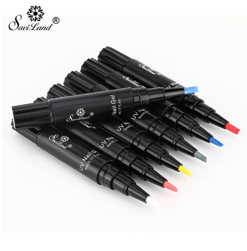 Saviland Newest 58 Colors Gel Nail Varnish Pen Glitter Nail Gel Polish Dawdler UV Nail Art Tools Need Top Base Coat
Saviland Newest 58 Colors Gel Nail Varnish Pen Glitter Nail Gel Polish Dawdler UV Nail Art Tools Need Top Base Coat