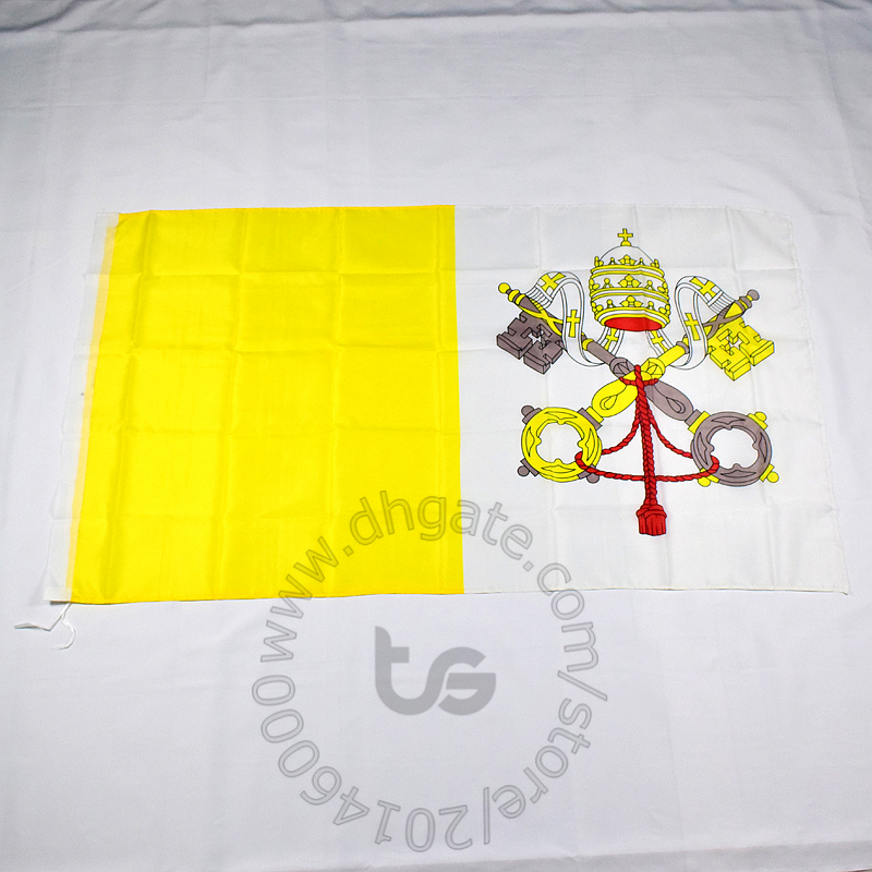 Vatican City national flag Room hanging decoration Free shipping 3x5 FT/90*150cm Hanging National flag Vatican Home Decoration flag banner
Vatican City national flag Room hanging decoration Free shipping 3x5 FT/90*150cm Hanging National flag Vatican Home Decoration flag banner