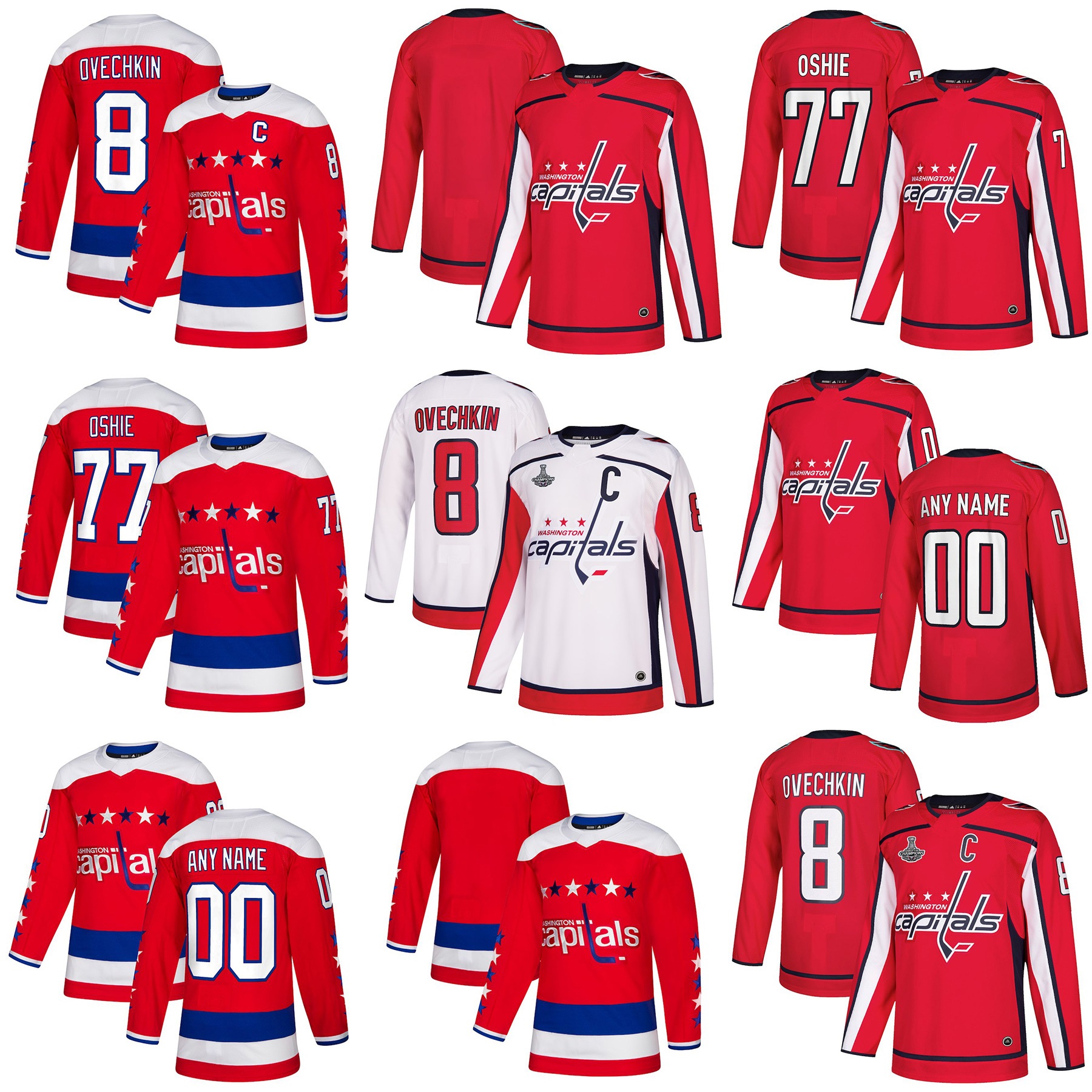 2018 Mens Womens Youth Custom Washington Capitals 70 Holtby 8 Ovechkin 19 Backstrom 77 Oshie 92 Kuznetsov 74 Carlson 2 Niskanen Blank Jersey, Blue;black
2018 Mens Womens Youth Custom Washington Capitals 70 Holtby 8 Ovechkin 19 Backstrom 77 Oshie 92 Kuznetsov 74 Carlson 2 Niskanen Blank Jersey, Blue;black
