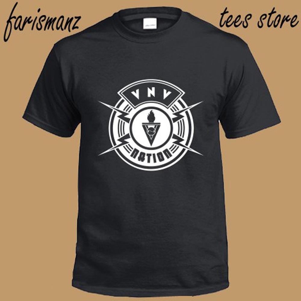 New VNV Nation Electronic Music Band Logo Men's Black T-Shirt Size S to 3XL, White;black
New VNV Nation Electronic Music Band Logo Men's Black T-Shirt Size S to 3XL, White;black