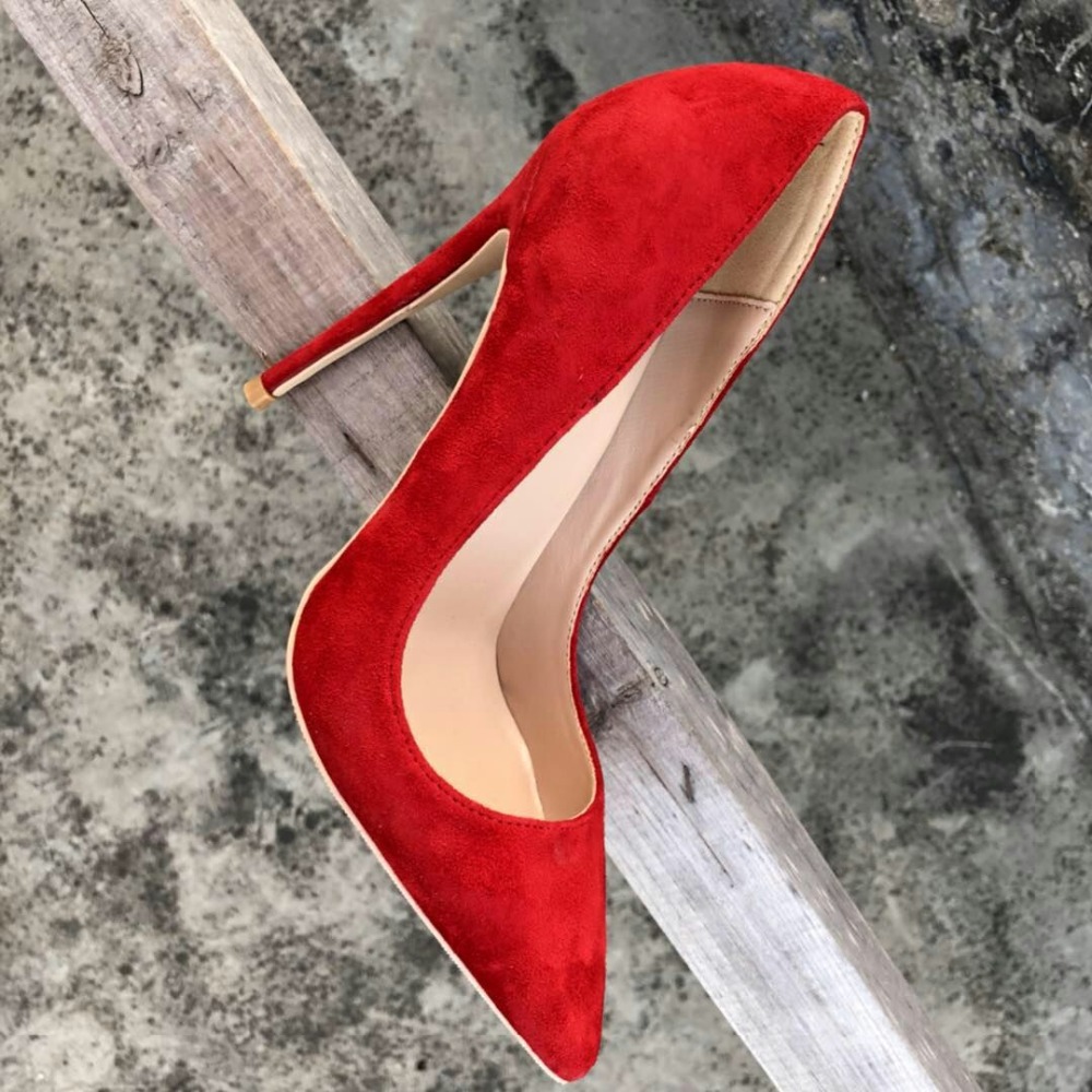 Free Shipping woman women lady 2019 new red suede leather fashion Poined Toes Wedding heels Stiletto High Heels shoes pumps 12cm 10cm 8cm
Free Shipping woman women lady 2019 new red suede leather fashion Poined Toes Wedding heels Stiletto High Heels shoes pumps 12cm 10cm 8cm