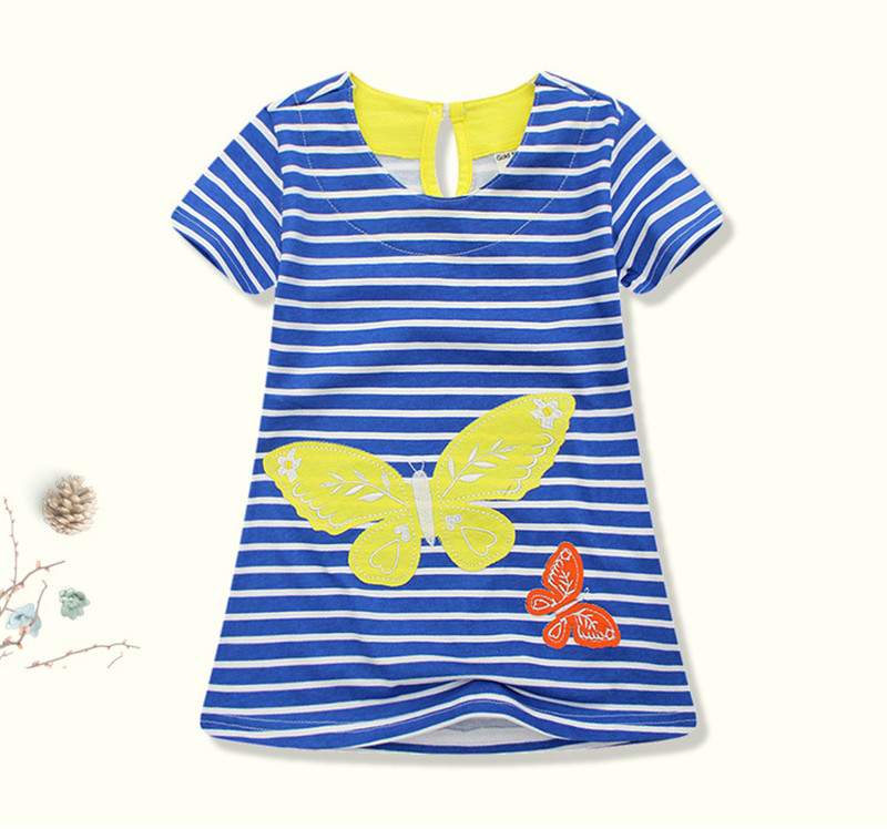 New Summer Fashion Girl Embroidered Dress Cute Baby Stripe Short Sleeve Girls Dress Skirt Vestido Kids Clothing, 01
New Summer Fashion Girl Embroidered Dress Cute Baby Stripe Short Sleeve Girls Dress Skirt Vestido Kids Clothing, 01