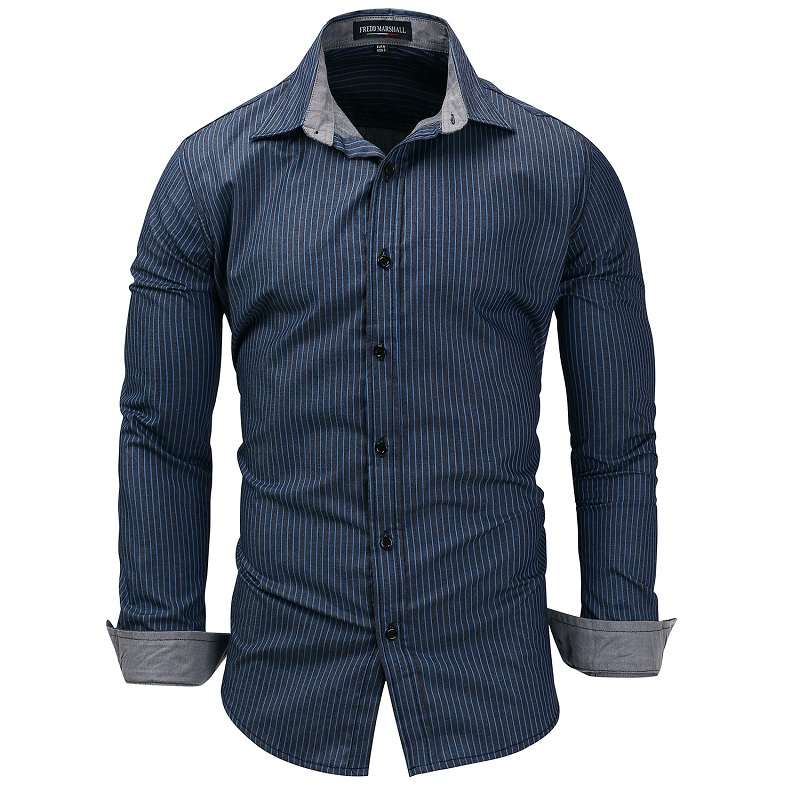 Striped Long Sleeve Shirts Mens Slim Fit Dress Shirts New Fashion Clothes Free Shipping S L XL XXL XXXL EU US Size, Blue
Striped Long Sleeve Shirts Mens Slim Fit Dress Shirts New Fashion Clothes Free Shipping S L XL XXL XXXL EU US Size, Blue