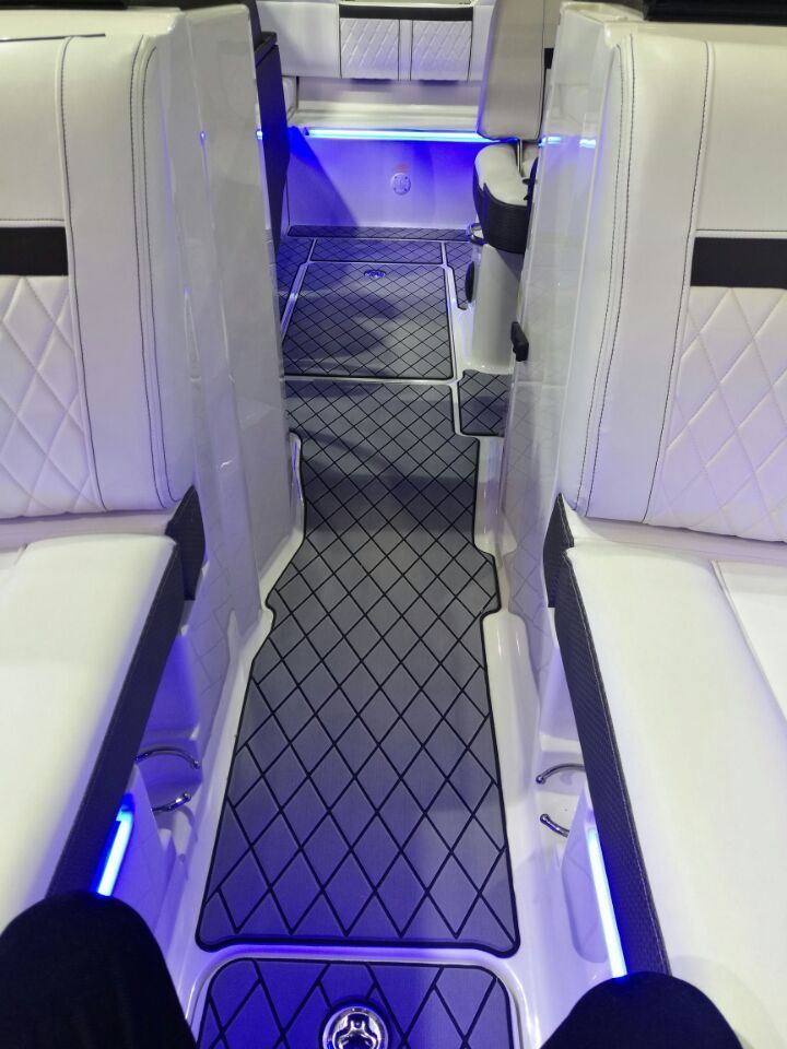 Floor Mats & Carpets Marine Boat 75" x 27"Marine Flooring EVA Foam Synthetic Teak Decking Sheet Carpet Pad