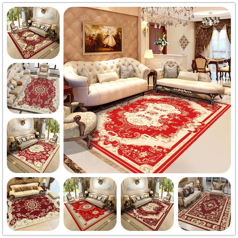 Neoclassical European style Carpets For Living Room Bedroom Bedside Floor Mat Rugs And Carpet Coffee Table tapete Rug
Neoclassical European style Carpets For Living Room Bedroom Bedside Floor Mat Rugs And Carpet Coffee Table tapete Rug