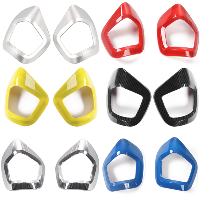 Seat Backrest Manual Seat Adjustment Handle Cover Trim Car interior Decoration for Chevrolet Camaro 2017+ ABS 6 colors