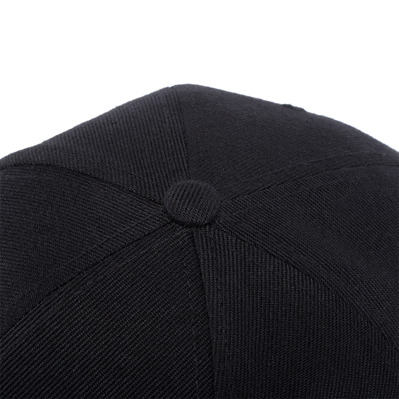 EAGLEBORN Black snapback polyester cap Hip Hop baseball cap Embroidery mens Casquette Snap Back Fashion Baseball Cap Gorras D18110601