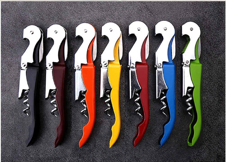 Professional Stainless Steel Wine Opener Screw Corkscrew Double Hinge Waiters Wine Bottle Opener Hippocampus Can Beer Opener
Professional Stainless Steel Wine Opener Screw Corkscrew Double Hinge Waiters Wine Bottle Opener Hippocampus Can Beer Opener