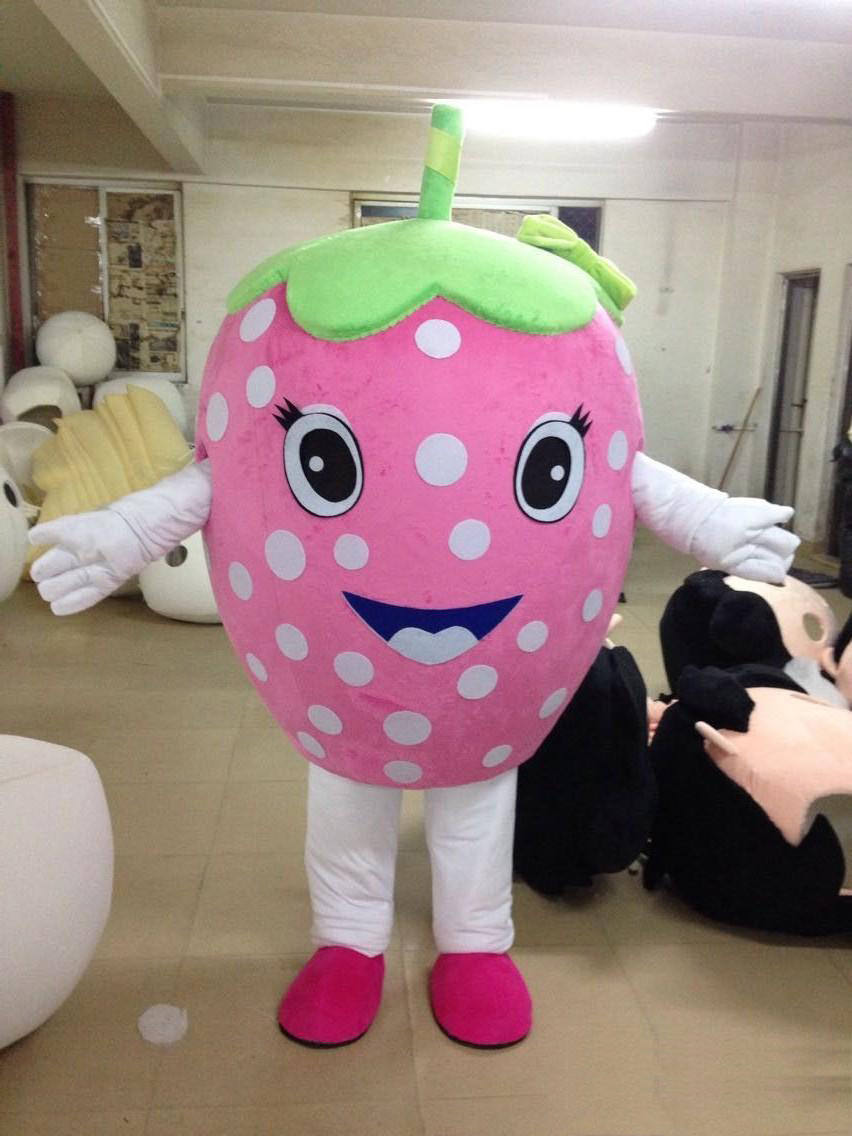 2018 High quality honey Strawberry doll Fancy Dress Cartoon Adult Animal Mascot Costume free shipping, As picture
2018 High quality honey Strawberry doll Fancy Dress Cartoon Adult Animal Mascot Costume free shipping, As picture