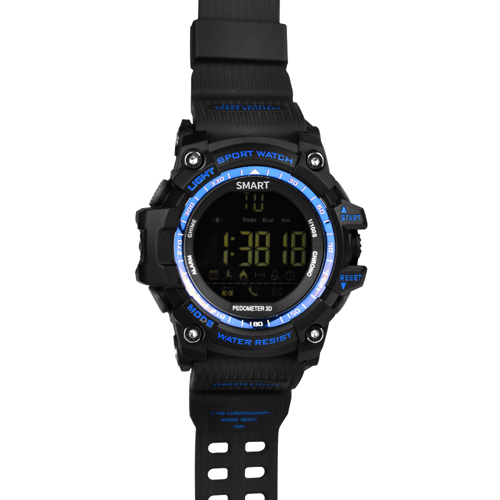 Smart Watch Fitness Tracker IP67 Waterproof Smart Bracelet Pedometer Profissional Stopwatch BT Smart Wristwatch For Android IOS Phone Watch