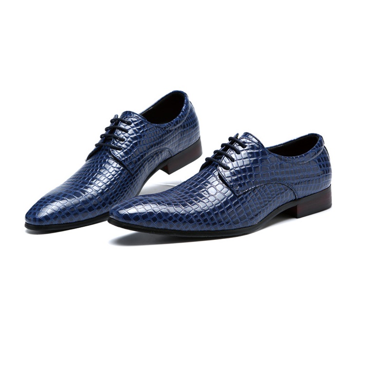 Luxury Italian Leather Man Formal Dress Derby Shoes Pointed Toe Handmade Wedding Banquet Men's Alligator Footwear Nightclubs shoes Q-248, Black
Luxury Italian Leather Man Formal Dress Derby Shoes Pointed Toe Handmade Wedding Banquet Men's Alligator Footwear Nightclubs shoes Q-248, Black