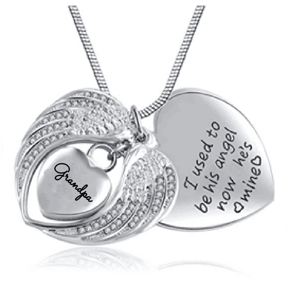 Wholesale custom-made angel wings heart shaped heart - shaped incense bottle ashes - box cremation funeral ashes jewelry necklace pendant.
Wholesale custom-made angel wings heart shaped heart - shaped incense bottle ashes - box cremation funeral ashes jewelry necklace pendant.
